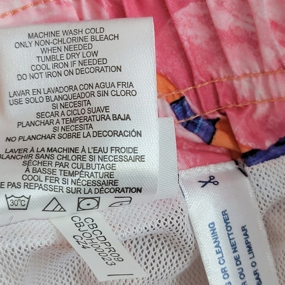 Calvin Klein Multi Color Floral Tropic Swim Trunks Sz XL NEW - Picture 12 of 14